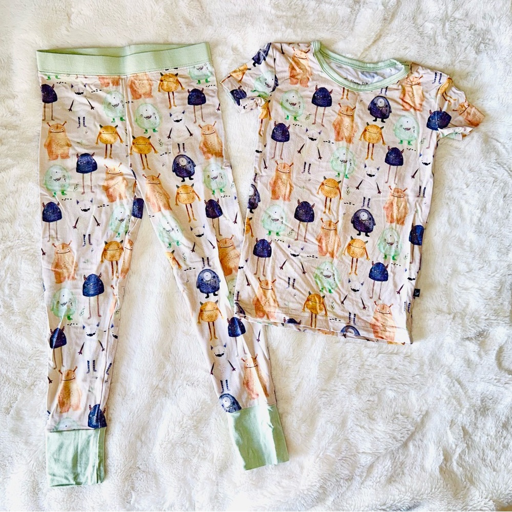 Sleepy Sloth Bamboo Set - Picture 2 of 4